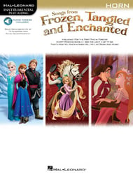 Songs from Frozen, Tangled and Enchanted French Horn Book/Online Audio cover